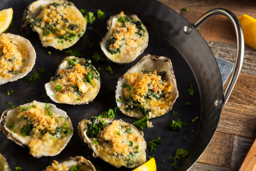 Oysters Rockefeller