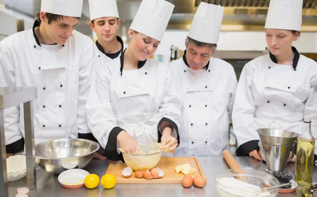 Preparing fish