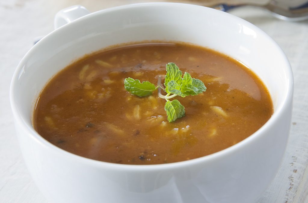 bowl of Mulligatawny soup