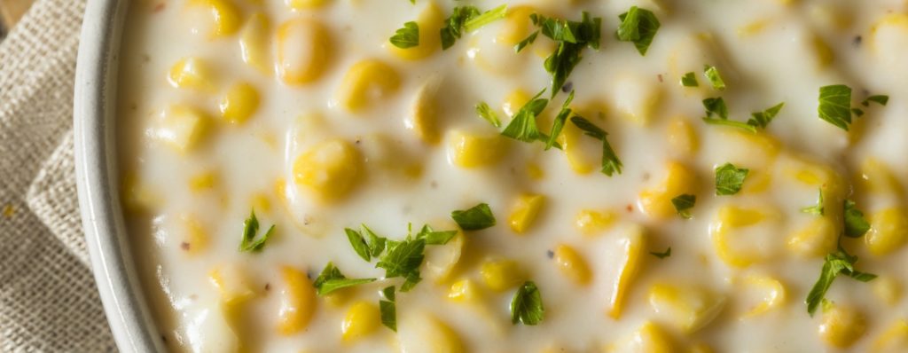 Creamed corn